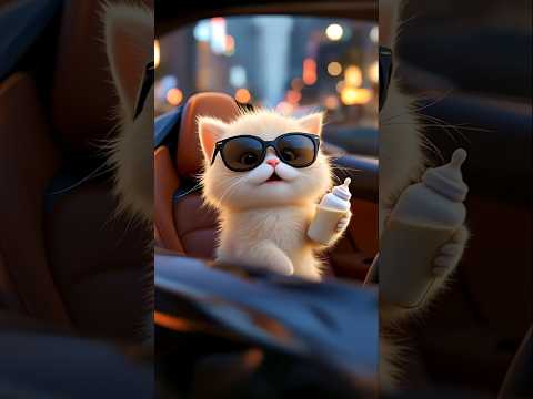 dudu piyenge hum 😺 🍼 #cat #kitten#kids #funny #comedy #cartoon #cute #trending