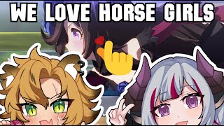 Forcing my roommate to play Umamusume Pretty Derby (w/ @YenaYoungblood