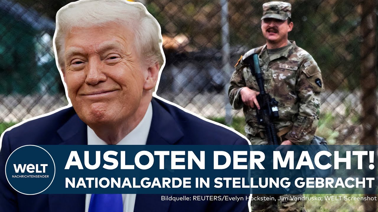 CHICAGO: Nationalgarde eingetroffen – bereit zum Einsatz! Donald Trump will Kriminalität bekämpfen