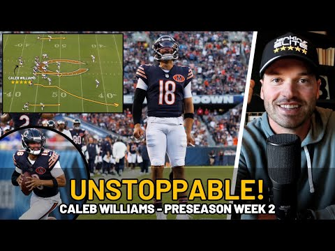 Why Caleb Williams Looked UNSTOPPABLE | Preseason Week 2 Film Analysis vs Bills