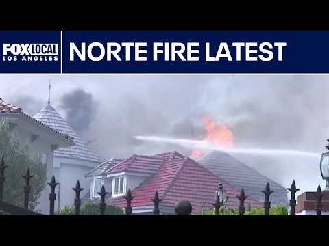 Crews making progress in containing Norte <strong>Fire</strong>