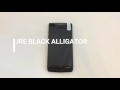 Обзор копии Vertu New Signature Touch Pure Black Alligator в Киеве