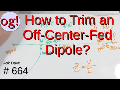 How to Trim an Off-Center-Fed Dipole (#664)
