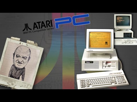 Thumbnail of the video Jack Tramiel & the Atari PC2, PC3, PC4 (Mitac) & PC5 - Atari's line of IBM compatibles explained