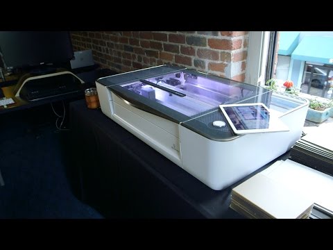 printer glowforge laser plus 3d depth ethernet