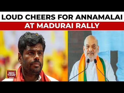 Crowd At Madurai Rally Cheers Loudly As Amit Shah Mentions Ex-Tamil Nadu BJP Chief Annamalai