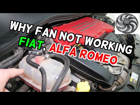 WHY RADIATOR FAN DOES NOT WORK TURN ON FIAT ALFA ROMEO FIAT 500 500X 500L PUNTO TIPO DOBLO 147 GIULI