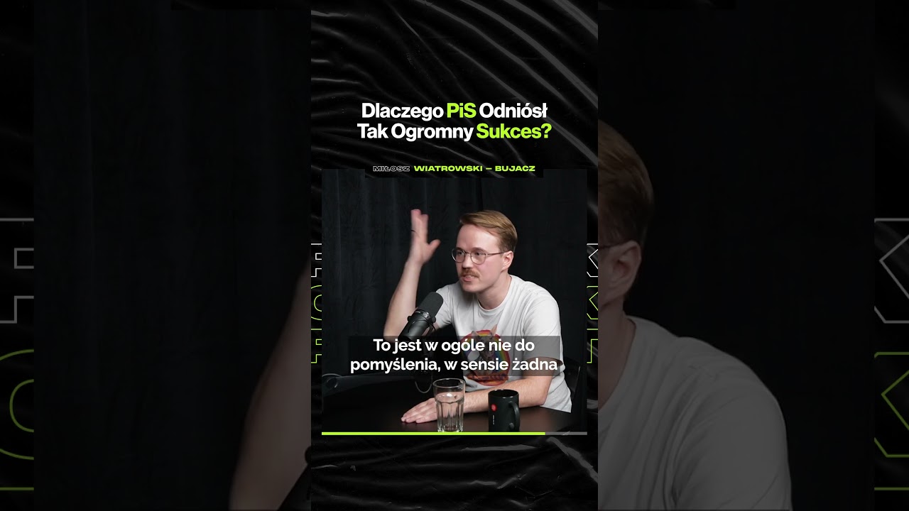 Dlaczego PiS Odniósł Tak Ogromny Sukces? – ft. Miłosz Wiatrowski-Bujacz @Cotobedzie