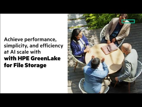 AI workloads with HPE GreenLake for File Storage | Chalk Talk