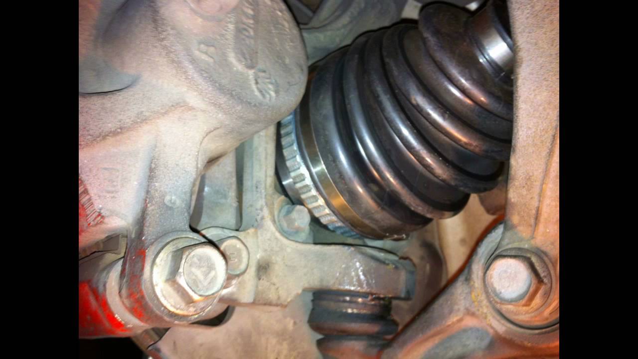 Honda accord right axle seal leaking #3