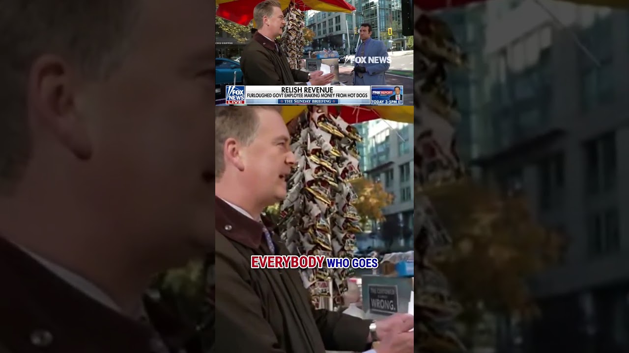 TAXES TO TOPPINGS: Furloughed IRS worker opens hot dog stand amid shutdown #foxnews #shutdown