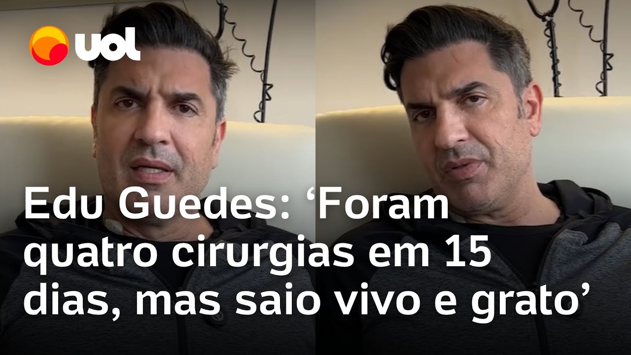Edu Guedes conta como descobriu câncer no pâncreas detalha cirurgias e agradece a Ana Hickmann