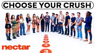 7 girls vs 7 guys | secret crushes revealed