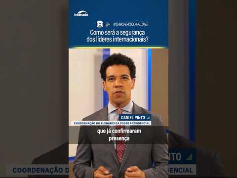 #Shorts A segurança dos líderes internacionais na posse presidencial segue protocolos específicos