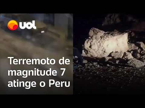 Terremoto de magnitude 7 atinge costa do Peru e é sentido em Lima