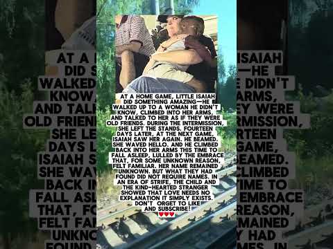 At The Home Game, Little Isaiah Did Something Amazing