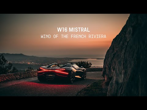 BUGATTI W16 MISTRAL – Wind of the French Riviera