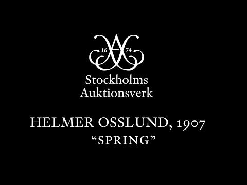 "Spring" by Helmer Osslund (eng sub.)