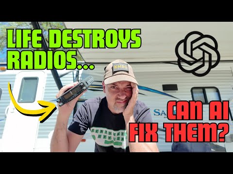 Can AI Really FIX My Broken Yaesu FT-8800?