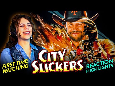 Leia rustling up some CITY SLICKERS (1991) Movie Reaction FIRST TIME WATCHING [Reissue]