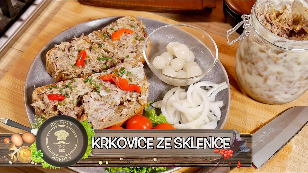 PEČENÁ KRKOVICE ZE SKLENICE! RECEPT NAŠICH BABIČEK!