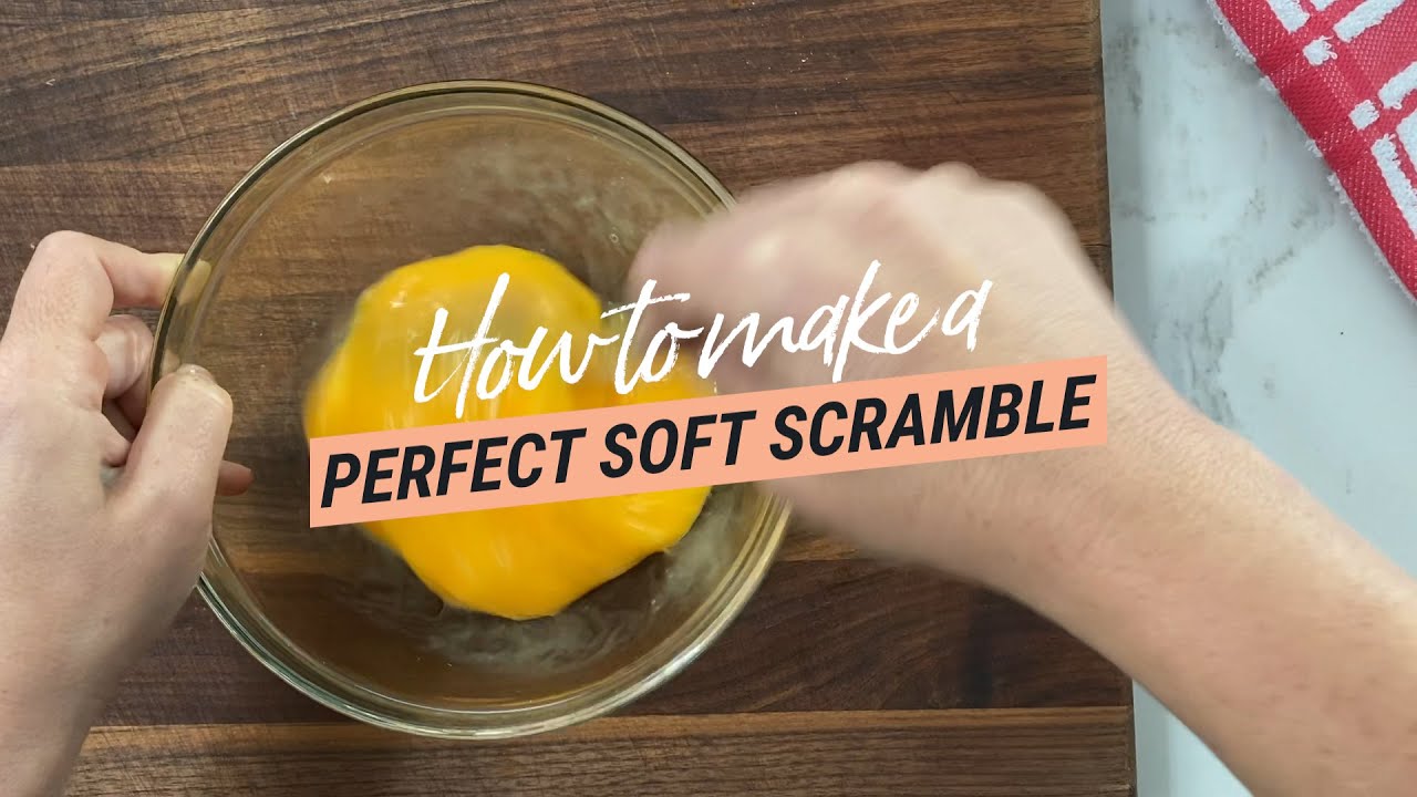 How to make a perfect scrambled egg