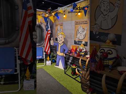 The Fallout displays at Gamescom are S.P.E.C.I.A.L.