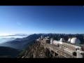 L'observatoire du Pic du Midi, dans les nuages...