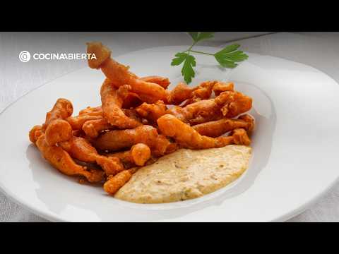 Setas shimeji en tempura | Receta de Joseba Arguiñano