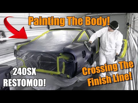 240SX Transformation: Meticulous Black Roof to Mirror Finish