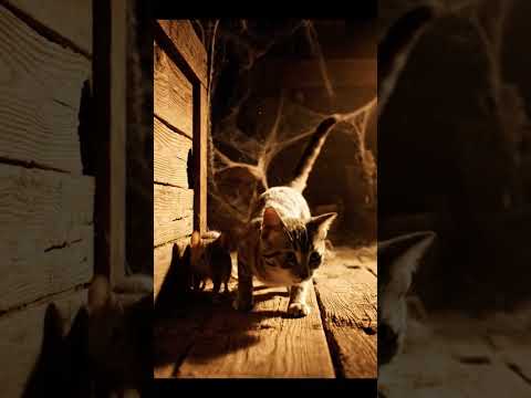 "Will the Cat Catch the Mouse? 🐱🐭 Funny 8-Second Chase!"