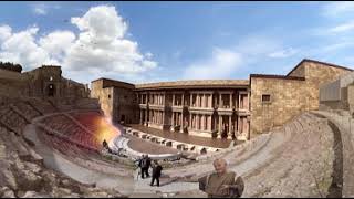 Guía virtual teatro romano de Cartagena