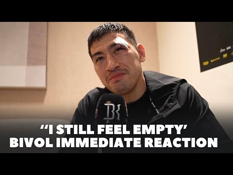 EMOTIONAL DMITRY BIVOL IMMEDIATE REACTION TO ARTUR BETERBIEV WIN | TRILOGY? | MISSING HIS CHILDREN