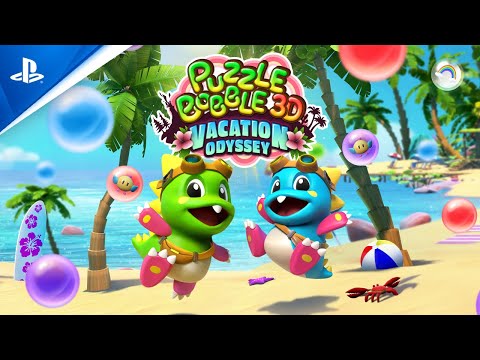 Puzzle Bobble 3D Vacation Odyssey | Bande-annonce de révélation | PlayStation VR