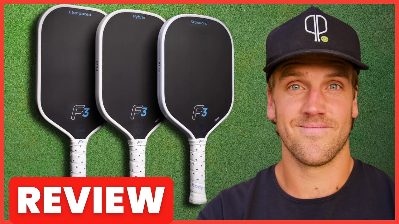 Flik F3 Triple Core on court paddle review
