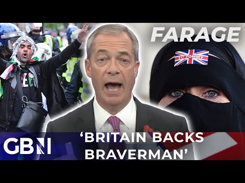 'Centre of gravity in Britain is BEHIND Braverman': Police treat Hamas supporters with 'kid gloves!'
