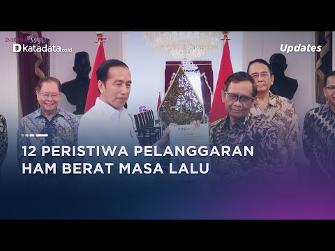 Jokowi Akui 12 Pelanggaran HAM Berat di Masa Lalu