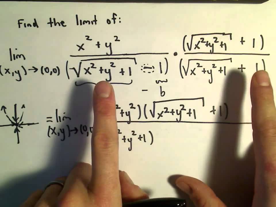 Multivariable Calculus - Showing a Limit DOES Exist Using Algebra ...