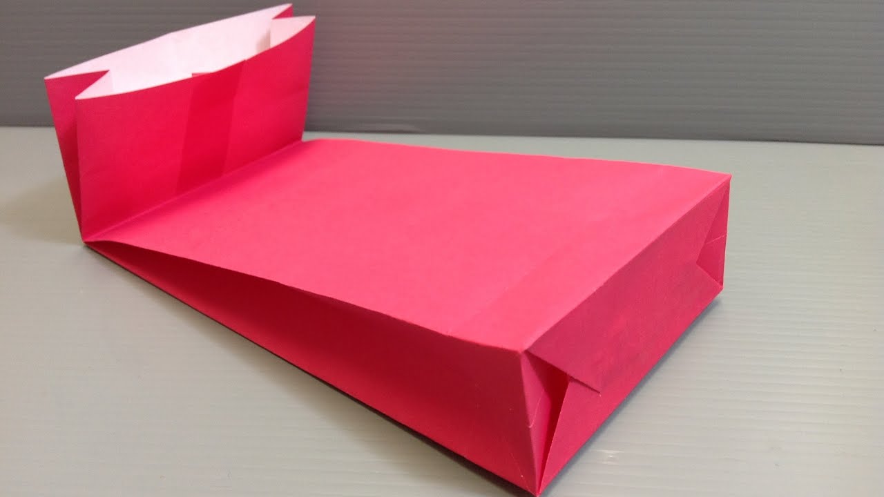 How To Make A Paper Bag Easy