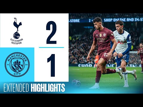 EXTENDED HIGHLIGHTS | TOTTENHAM 2 - 1 MAN CITY | Werner, Sarr & Nunes Goals | Carabao Cup 🏆