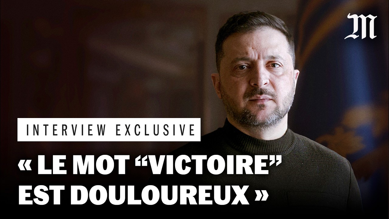 Volodymyr Zelensky en entretien exclusif avec « Le Monde » sur la guerre en Ukraine