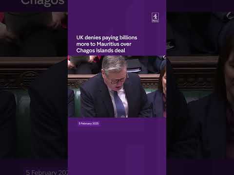 UK denies paying billions more to Mauritius over Chagos Islands deal