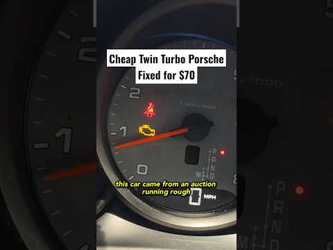 Twin Turbo Porsche $70 DIY Fix