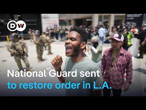 Trump overruled Governor Newsom's authority to deploy the California National Guard | DW News