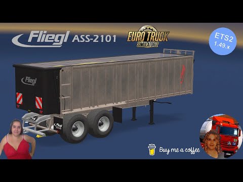 FLIEGL ASS2101 AGRAR TRAILER ETS2 1.49.x