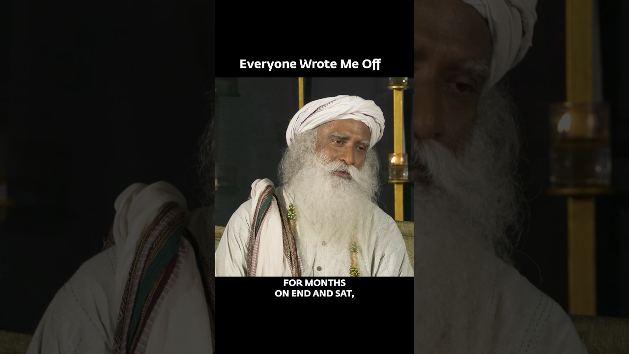 When Everyone Thought Sadhguru Was a Failure