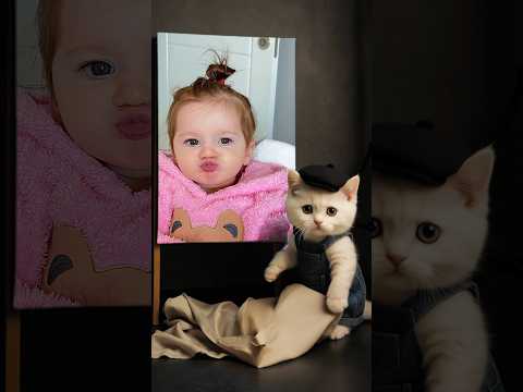 Çok tatlı ama 🥰 #baby #bebekoyunlari #fypシ゚viral #keşfet#kedi