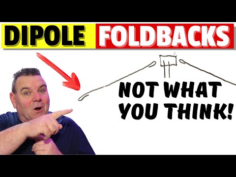 Fold the end of a Dipole Back - What's Happening?