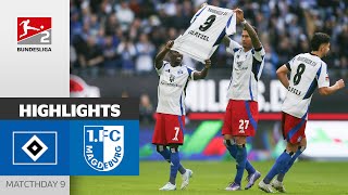 HSV Inflicts FCM’s First Defeat Of The Season | Hamburger SV-1. FC Magdeburg 3-1 | Highlights | MD 9