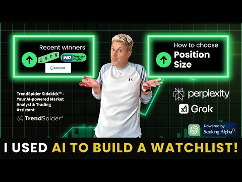I used AI to build watch list -Why u Shouldn’t Follow My Trades-Risk, Strategy & Alpha Picks Winners